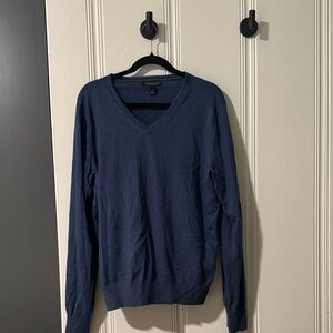 Banana Republic Navy V-Neck Sweater